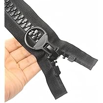 ☆Zipper☆ YaHoGa #20 Super Large Plastic Zipper Black Huge Zipper