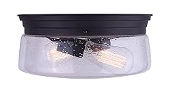 CANARM IFM623A12ORB Mill 2 Lt Flush Mount Seeded