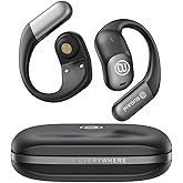 BUGANI Bluetooth 5.4 Open Ear Headphone with Dual-Mic ENC Wireless Earbuds,360 Head-Tracking Spatial Audio, 75HRS Playtime,Earbuds,IPX5 Bluetooth Headphones