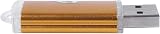 Peowuieu 64MB USB 2.0 Flash Drive Pen Drive U Disk Golden PC TV 53mm view 8