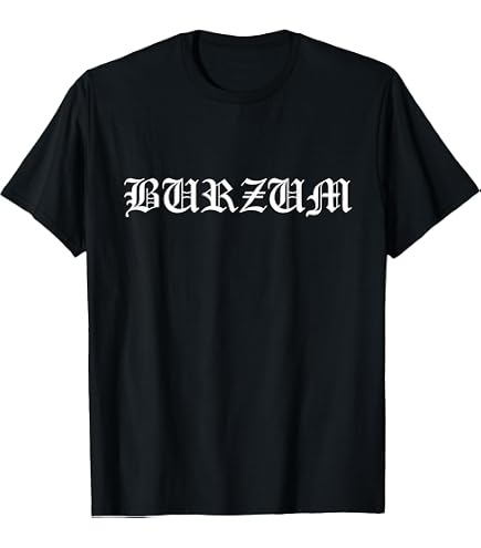 Amazon.com: Burzum Men's Filosofem 2018 T-Shirt Medium Black