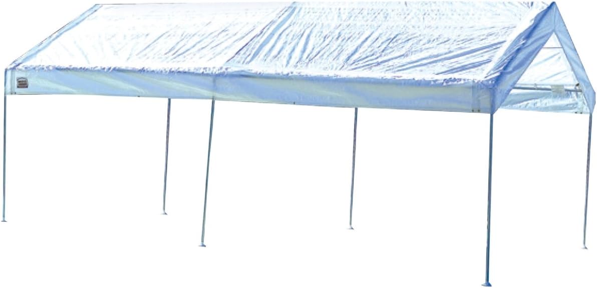 Bravo Sports Car Canopy 10' W X 20' L X 9.7' H Steel Frame