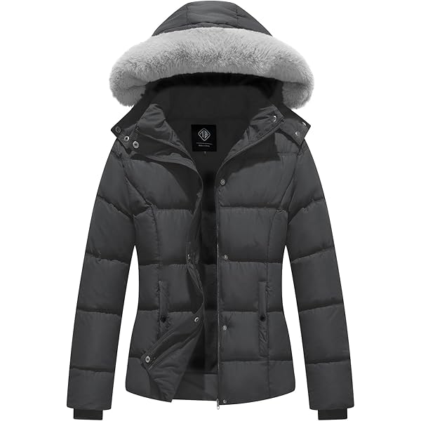 Amazon.com: ELORA Women's Warm Winter Heavyweight Quilted 40' inch