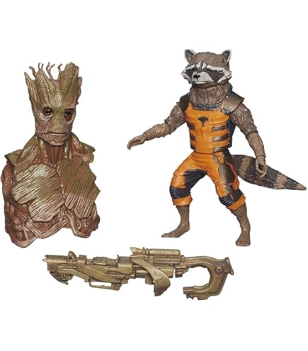 Amazon.com: Marvel Infinite Series Rocket Raccoon Figure, 3.75