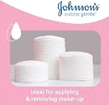 Johnson's Baby Cotton Pads 100% Pure Cotton Pack of 12 x 50 view 4