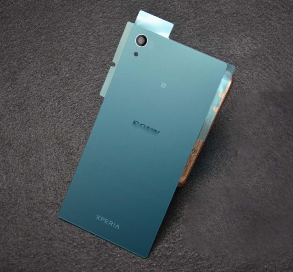 Housing Battery Back Door Glass Cover for Sony Xperia Z5 Premium E6833 E6883 E6853 (Green)