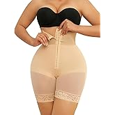 Rosemary Kiss Shapewear Shorts High Waist Compression Slimming Tummy Control Thigh Slimmers Butt Lifter Panties Body Shaper