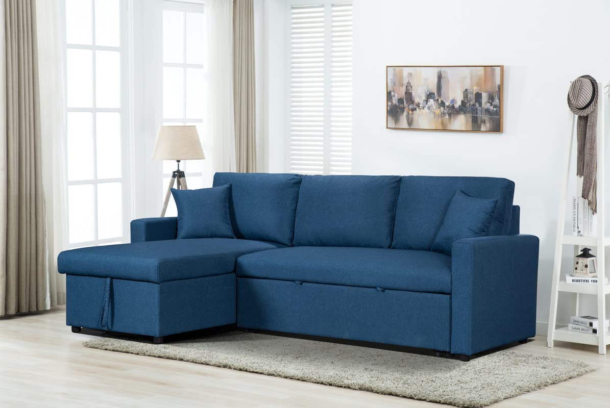 Favfurish 82'' L-Shape Convertible Sleeper