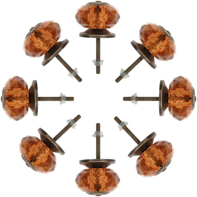 NONIU Cabinet Knobs with 40mm Pulls Handles for Kitchen Drawer Cupboard Knob - 8 Pack