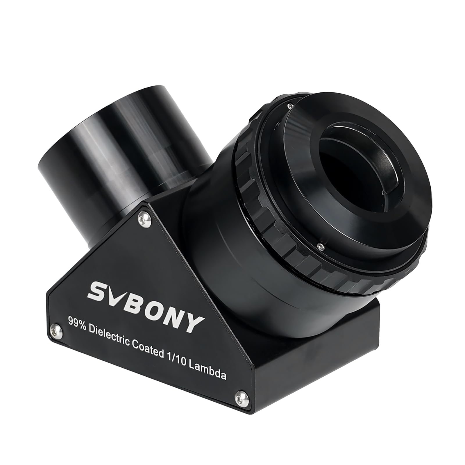 Svbony SV223 Diagonal Mirror, 2" 90° Star Diagonal with 1.25" Adapter and Carbon Fiber Material, 99% Reflectivity Zenith Mirror for Planetary Deep Sky Visual