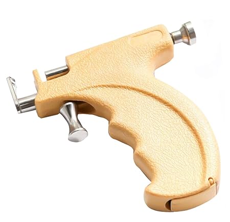 erioctry 1 STÜCKE Professionelle Ohr Piercing Gun Tool Set Ohr Nase Nabel Piercing Gun Einheit Werkzeug Kit