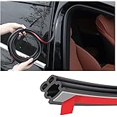52.5Ft Car Door Seal,Thickened Rubber Automotive Weather Stripping for Hoods,Trunks,Windows,Universal Soundproof Car Weather Stripping Car Accessories for Most Car,Truck,SUV (52.5Ft)