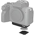 SMALLRIG Quick Release Plate for AirTag, Camera Mount Baseplate for Arca-Type, Built-in Rubber Pad, 1/4"-20 Screw for Canon, for Sony, for Nikon, for Fujifilm - MD4150