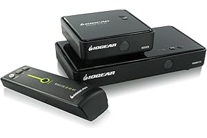 IOGEAR Wireless 3D Digital Kit with Full HD 1080P and 5.1 Channel Digital Audio, GW3DHDKIT