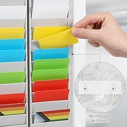 28 Time Card Rack, Badge Rack, Wall Mounted Time