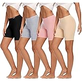 Molasus Womens Cotton Boxer Shorts Underwear Anti Chafing Bike Shorts(Regular & Plus Size)