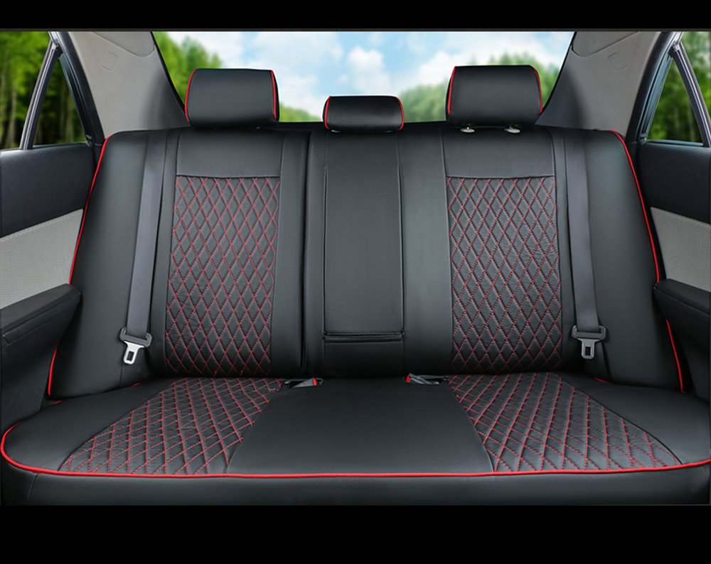 TOYOTA ESTIMA FULL LEATHER LOOK CAR SEAT COVER SET BLACK archives