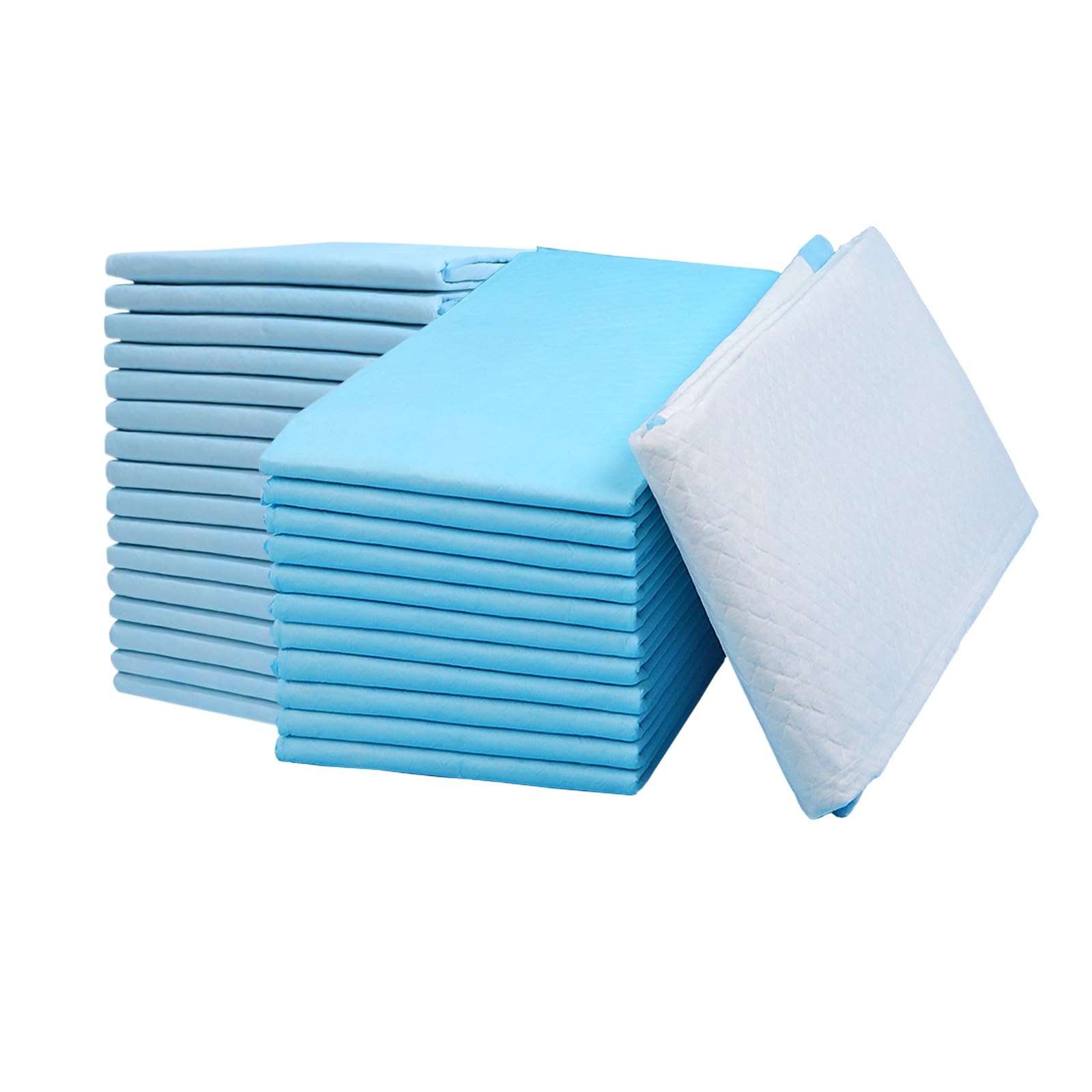 PELLYDA Inkontinenzunterlage Einweg für Menschen mit Blasenschwäche | 20 Stück | Krankenunterlage für Menschen mit Blasenschwäche | Bedpad für Neugeborene,ältere Menschen.(80x120cm)
