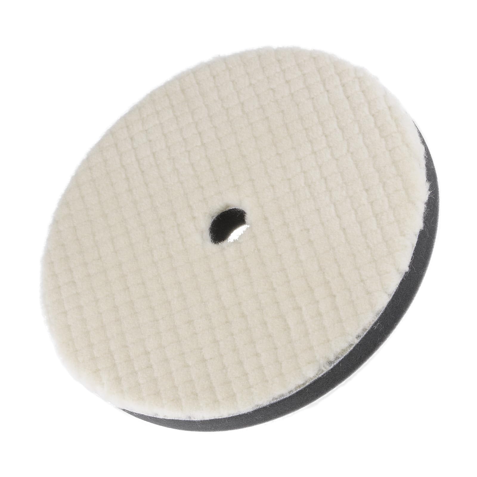 CoCud Wool Felt Sponge Polishing Pad, 7" Diameter, Wool Polishing Pad with a Thickened Sponge Buffing Wheel - (Applications: for Polishing Metal, Wood, Plastic), 1-Pieces