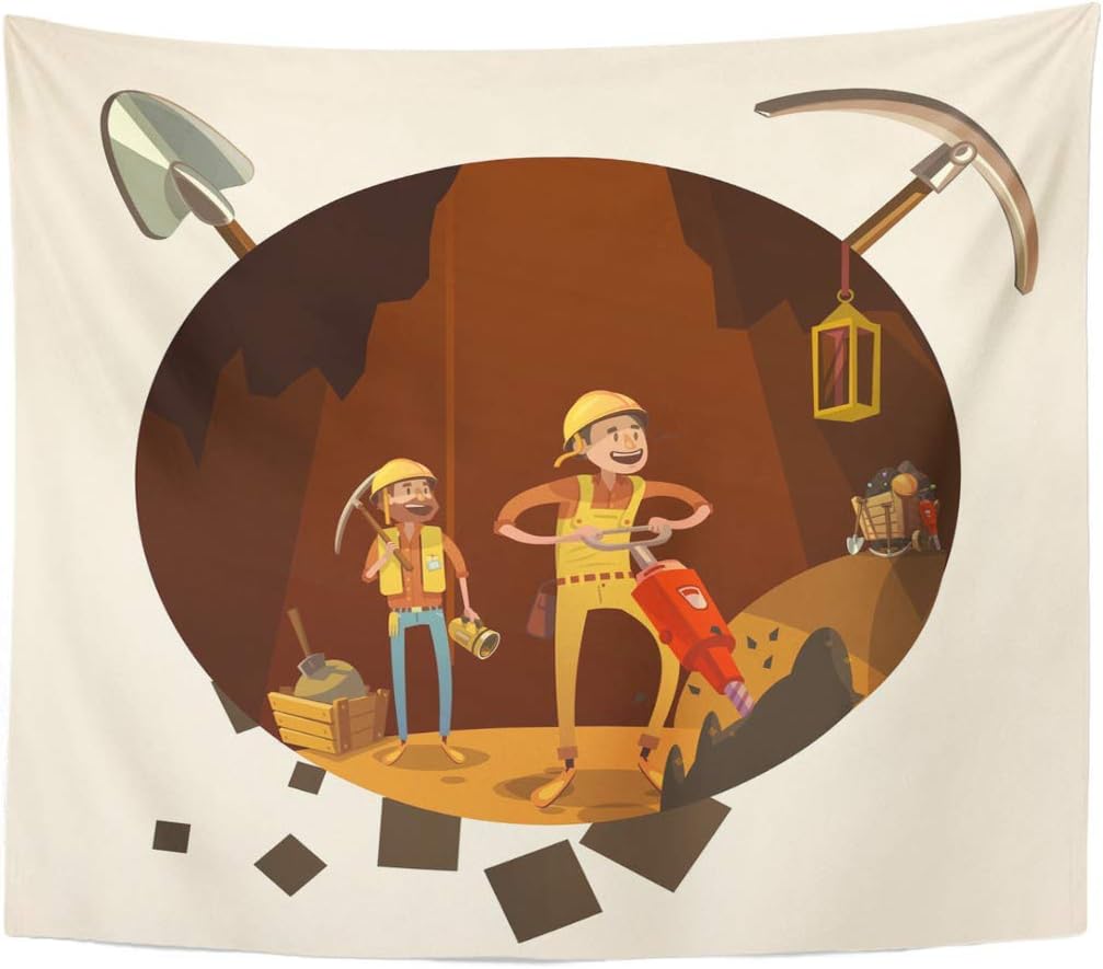 N\A Trabajadores manuales de minería de Oro en Herramientas de