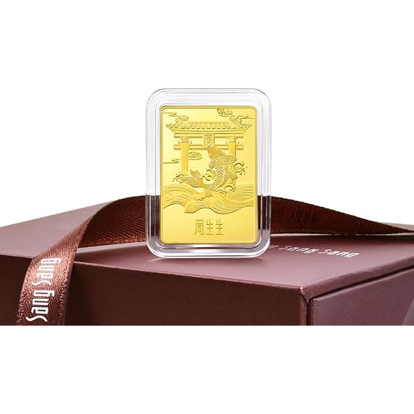 Amazon.com: CHOW SANG SANG 999.9 24K Solid Gold Chinese Gifting