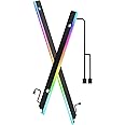 ASIAHORSE ARGB Light Strip for Motherboard, 28 Independent Addressable RGB, 5V 3-pin Motherboard Aura Sync, Lightsaber-X Led PC Parts Kit Compatible with ATX