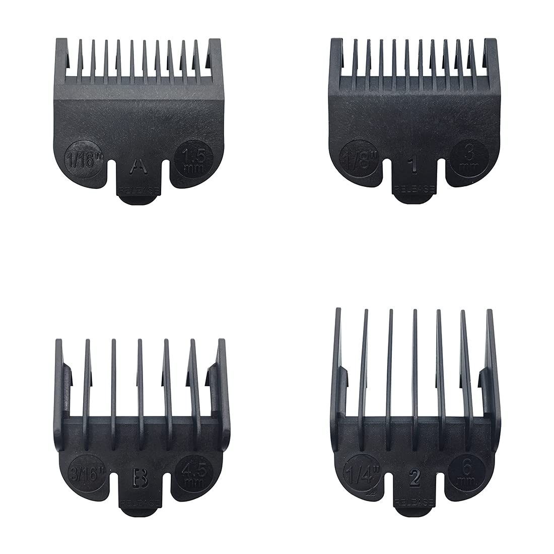 Artero Set Combs Legacy 1.5/3/4.5/6 Mm