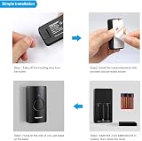 TECKNET Wireless Doorbell Waterproof Battery-Operated 1300 ft Range 60 Chimes view 7