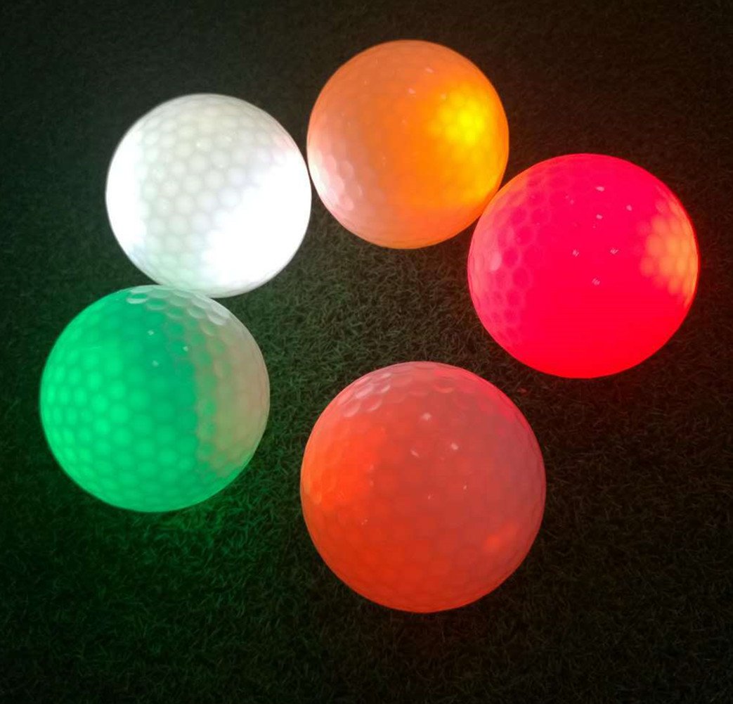 Glow In Nightゴルフボールマルチカラーfor B077mbq7wn 4個ledライトupゴルフボール Dark The Bright Nightスポーツ Ultra ゴルフボール 最高の Bakesbangpol Jatimprov Go Id