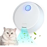 Spoyllbs Cat Litter Deodorizer, 3000 mAh Smart Unscented Odor Eliminator, 360° Auto-Monitoring 99.9% Deodorization Dust-Free
