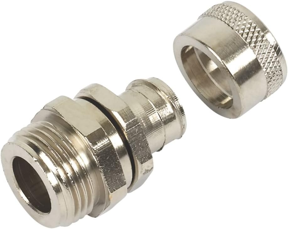 Adaptaflex 20mm Straight Fitting Swivel External Thread SP Type Pk10