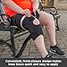 BraceAbility XXXXXL Plus Size Knee Brace - Bariatric Hinged Wraparound Support for Large Legs and Big Thighs, Meniscus Tears, Arthritis Joint Pain, Tendonitis, Ligament Injuries and Sprains (5XL)