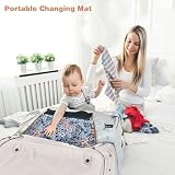 Lekebaby Foldable Baby Change Mat Portable Travel Changing Mat 70x40cm view 5