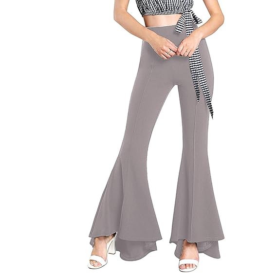 fashion flare trousers