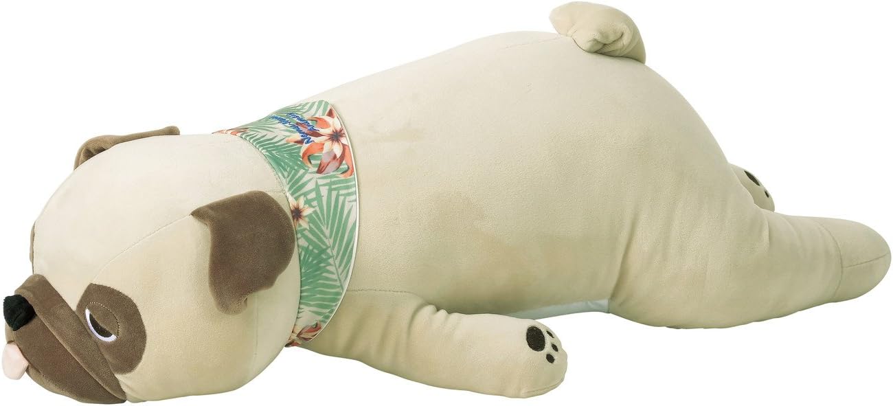 Livheart Cool Nemu Nemu Animals 2018 Summer Pug Hana Body Pillow with Cooling Effect (M) 58017-32