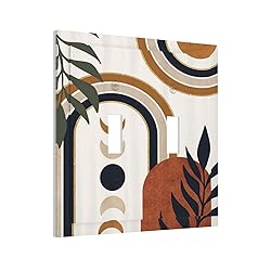 Spshian Gold Boho Mid Century Abstract Modern Moon
