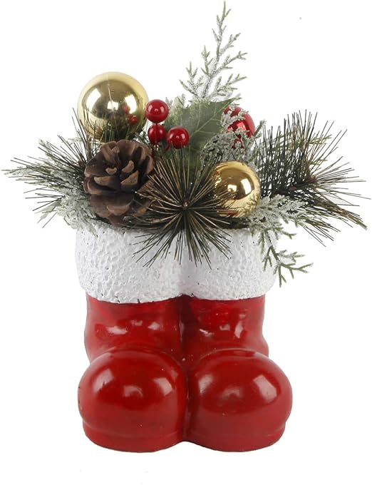 Amazon Com Flora Bunda Modern Concrete 6 Xmas Arrangement In
