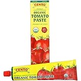 Cento Organic Double Concentrated Tomato Paste in a Tube 4.56 0z - Pack of 4