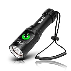 WINDFIRE Dive Light Scuba Diving Flashlight, Super