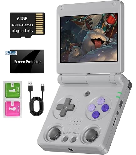 NxFree Console De Jogos Retrô Miyoo Mini Plus 128 Gb – Sistema