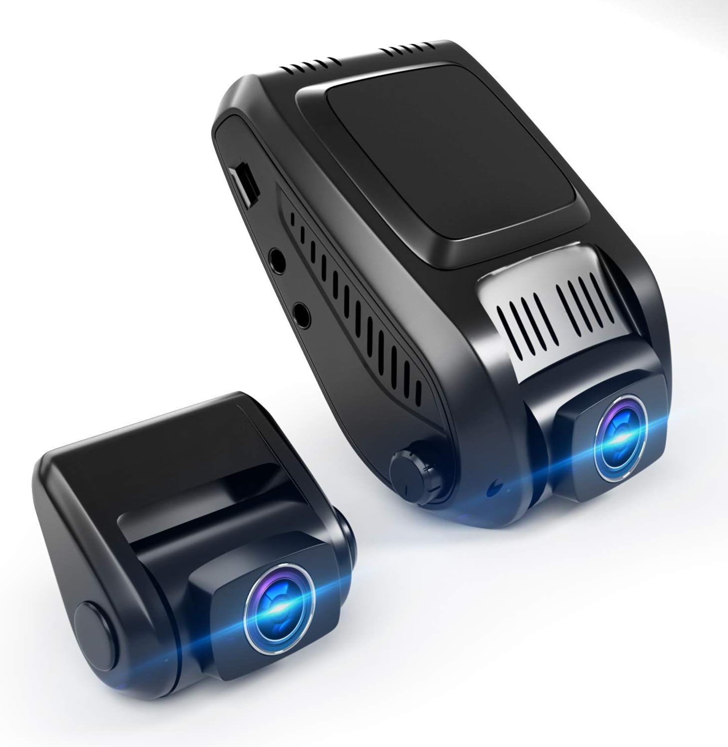 Dual Dash Cam, 1080P FHD Front and Rear Dual Lens Car Camera 170°Wide Angle Dashboard Camera Recorder with G-Sensor, WDR, Loop Recording, Super Night Vision (T20P)