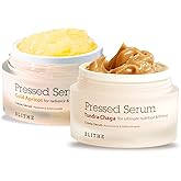 Blithe Tightening & Glowing Face Serum Bundle Set for Mature Skin, Anti Aging Korean Skincare & Selfcare Gifts for Firming Skin & Boosting Glow Radiance (Tundra Chaga, Gold Apricot)