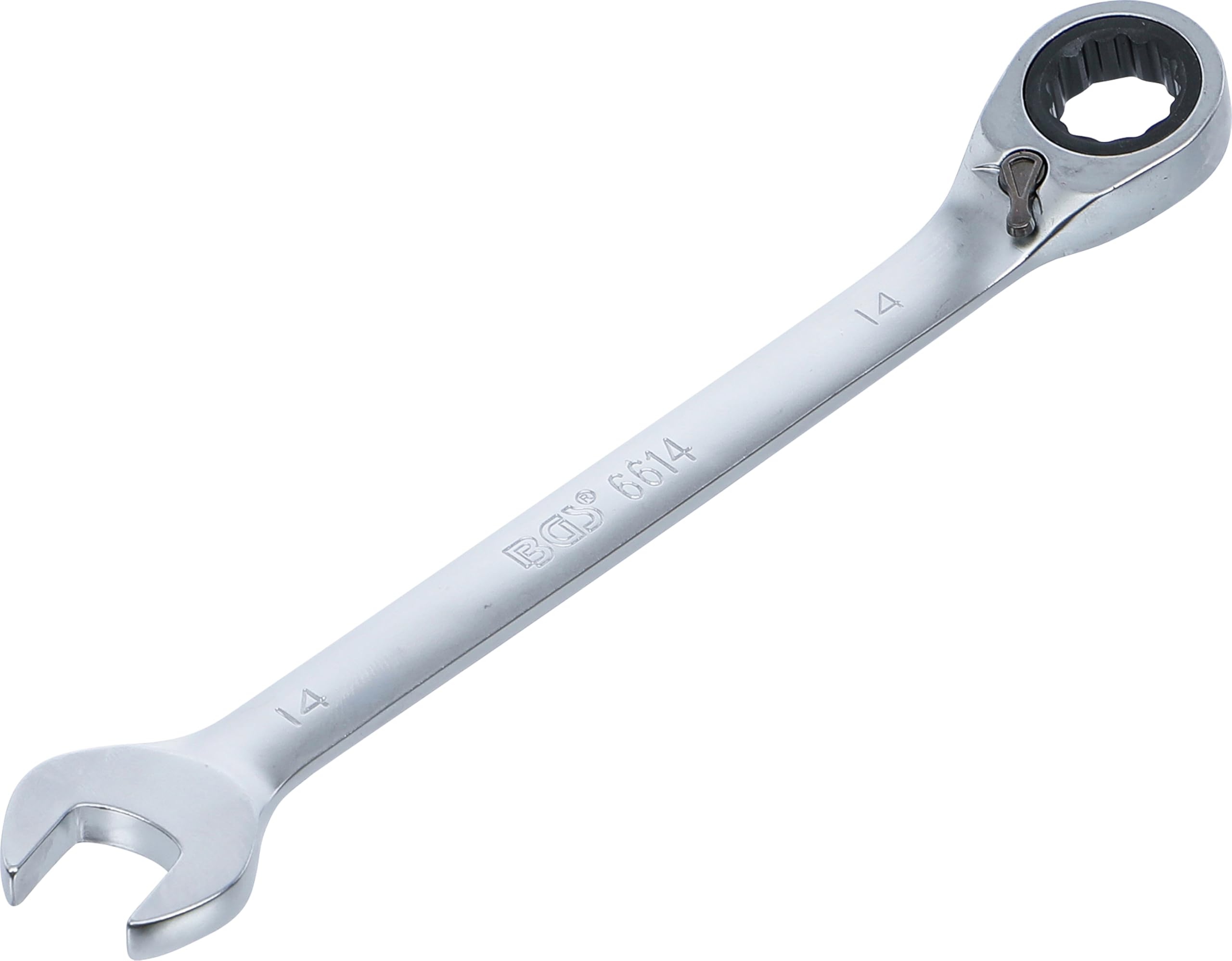 BGS 6614 | Ratchet Combination Wrench | reversible | 14 mm