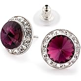 Star Light Crystal Rhinestone Earrings for Dance, Pageant, Prom, Wedding | Elegant sparkling jewelry, European quality crystals for ballroom, skating, figure competition, and special events