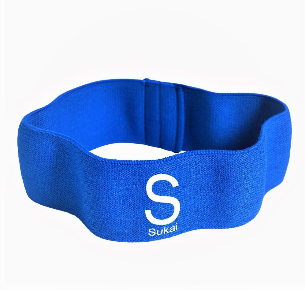 Sukai Heavy Resistance Exercise Band - L Size Abductor Resistance Band - Stretch, Dumbbells, Weight-Lifting, Squatting, Leg and Warm up Elastic Band - Legs Workout for Hips Physical Fitness