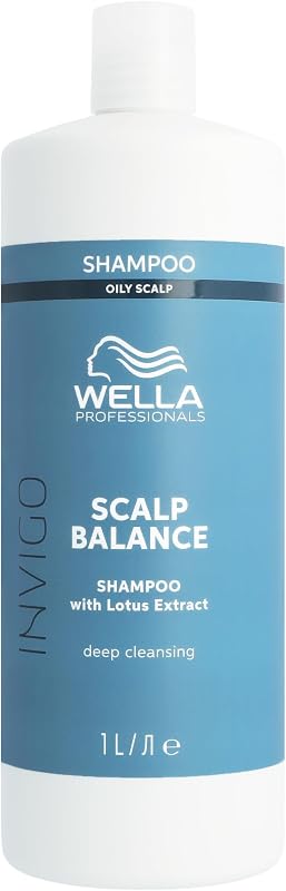 INVIGO SCALP BALANCE Shampoing purifiant – Soin purifiant en profondeur pour éliminer les résidus de produits 1L