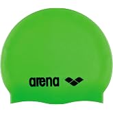 Arena Classic Junior Silicone Unisex Swim Cap for Girls and Boys Comfortable Durable Kids' Pool Bathing Cap