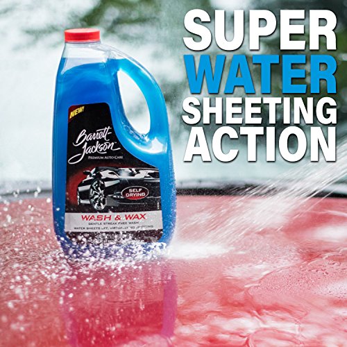 From USA ★ BarrettJackson Car Wash and Wax Liquid, SuperConcentrated