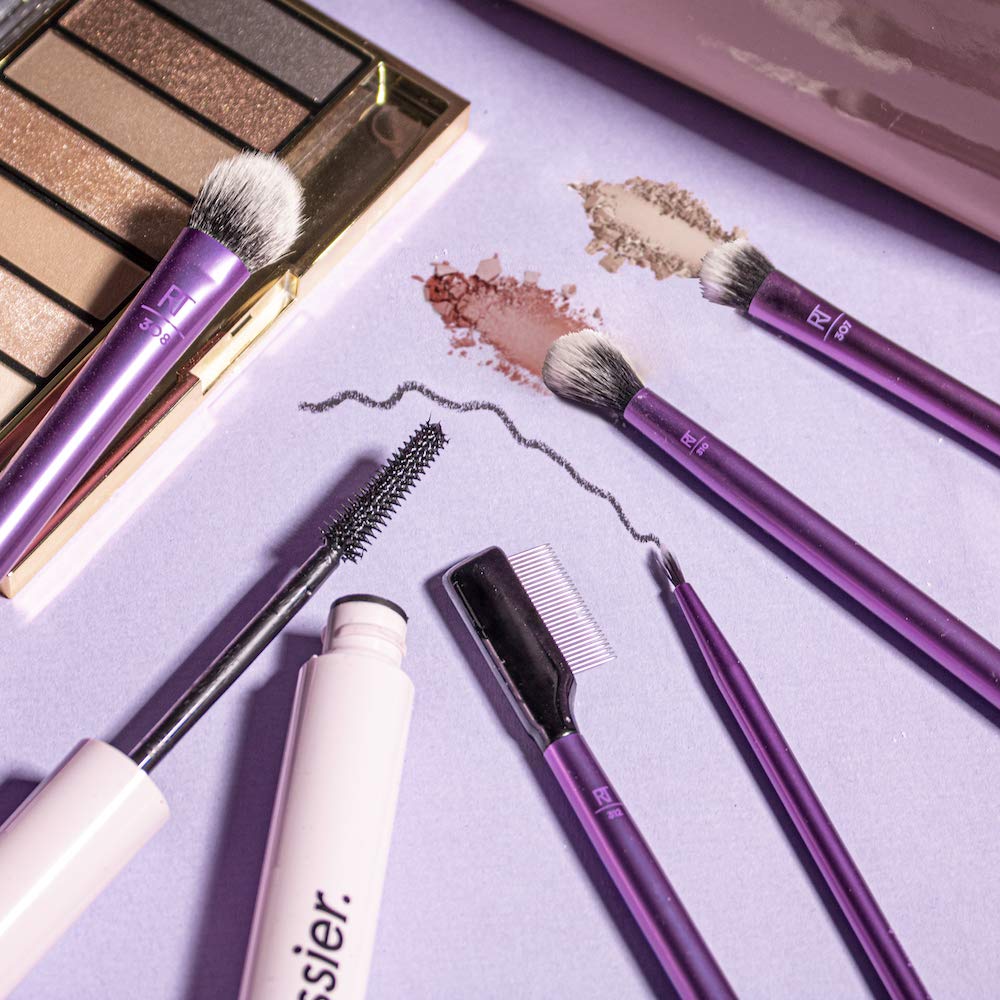 Real Techniques Professional Eyeshadow Blending Makeup Brush Set, Set of 5: Beauty