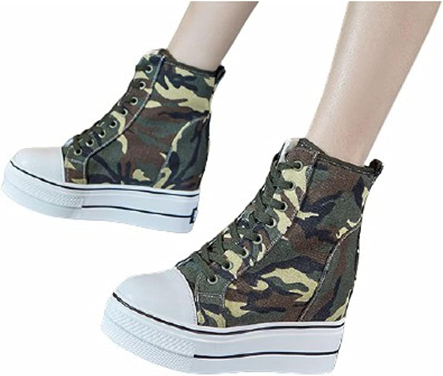 Ladies Chunky Shoes Soft Sole Sneakers Outdoor Canvas Ladies Chunky Shoes Soft Sole Sneakers Outdoor Canvas